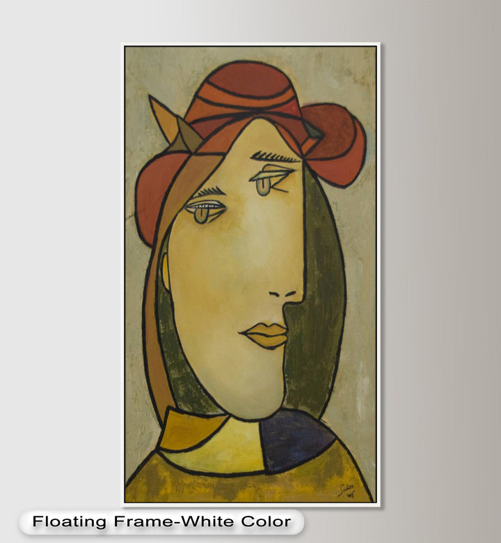Muted Elegance – Picasso Style Oil Painting