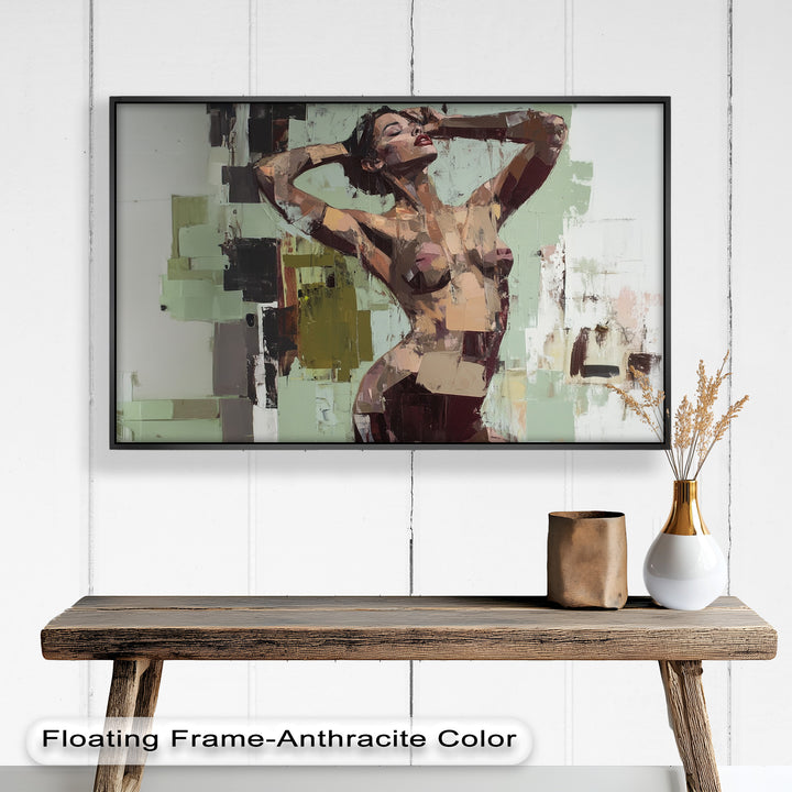 Sensual Geometry – Contemporary Female Nude Oil Painting