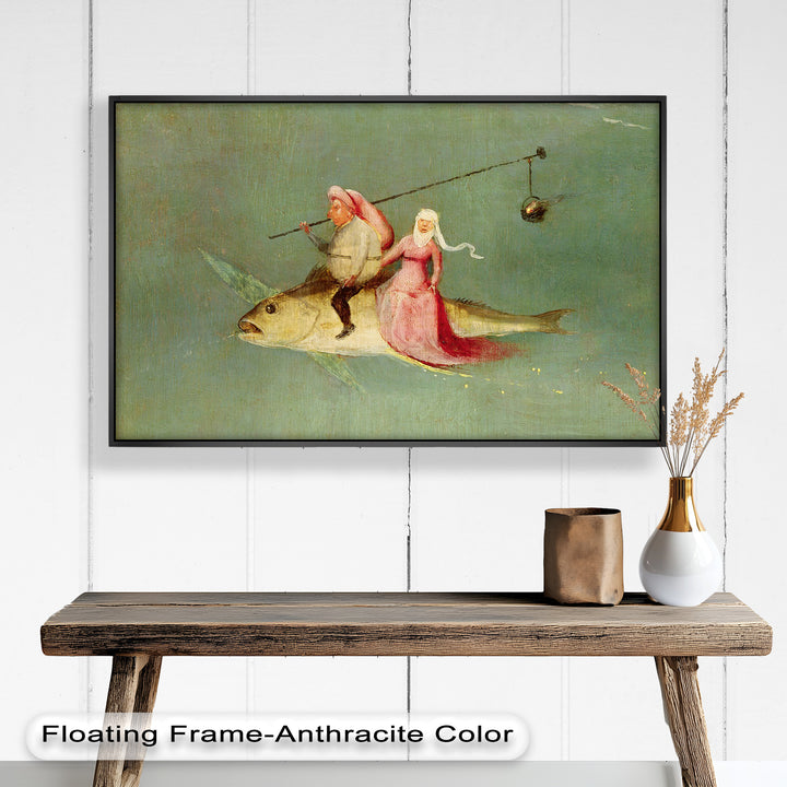 Riders of the Surreal Sea – Renaissance Oil Painting