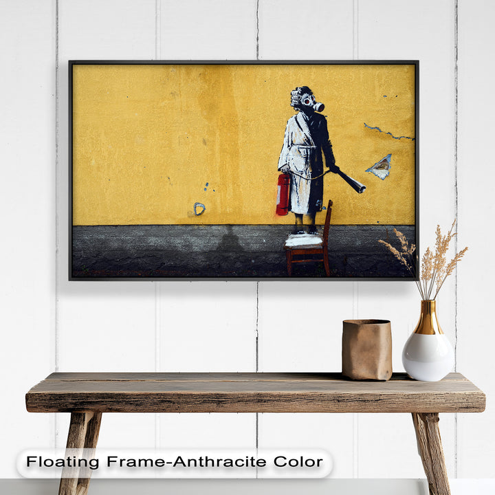 Domestic Rebellion – Banksy Oil Painting