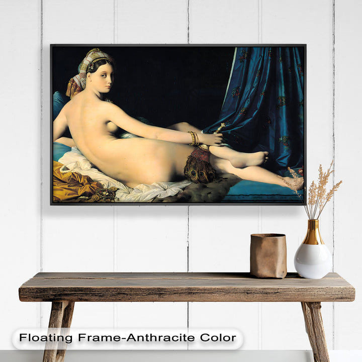 La Grande Odalisque – Exotische Eleganz Historisches Ölgemälde