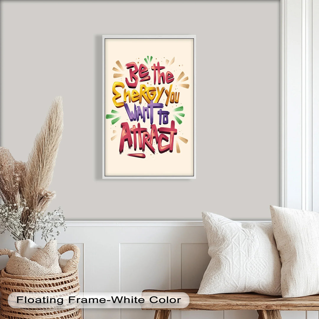 Modern Hand-Painted Typography – Bold Inspirational Wall Art
