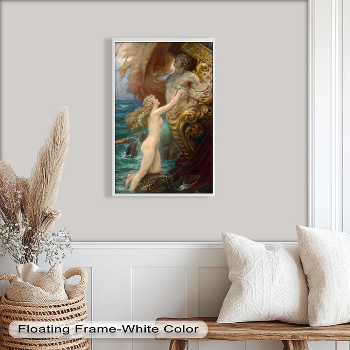 Galatea’s Awakening – Mythological Nude Oil Painting