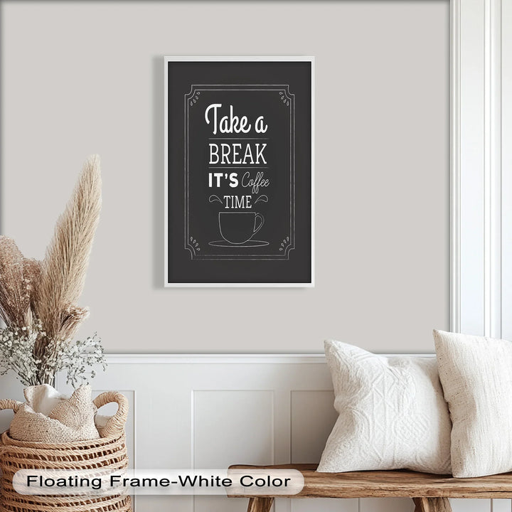 Take a Break – Coffee Time Oil Painting - MyPhotoStation
