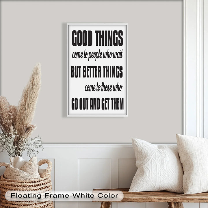 Good Things Come to People Who Wait – Oil Painting - MyPhotoStation