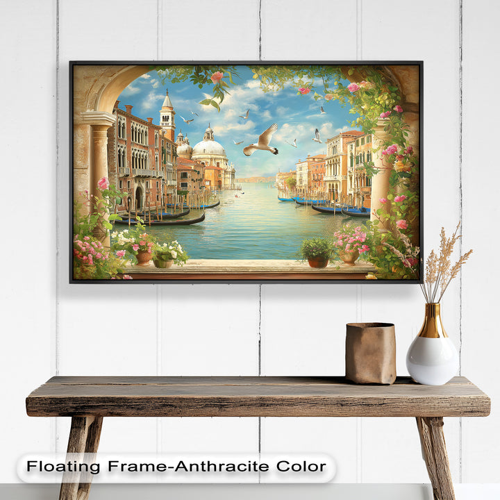 Venice Seaside – Stunning Italian Oil Painting
