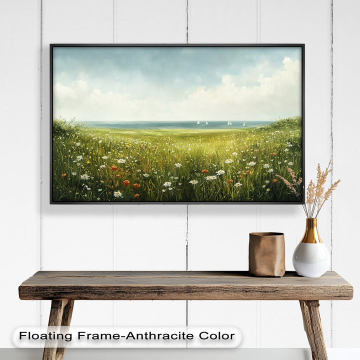 Moody Country Landscape – Serene Oil Painting