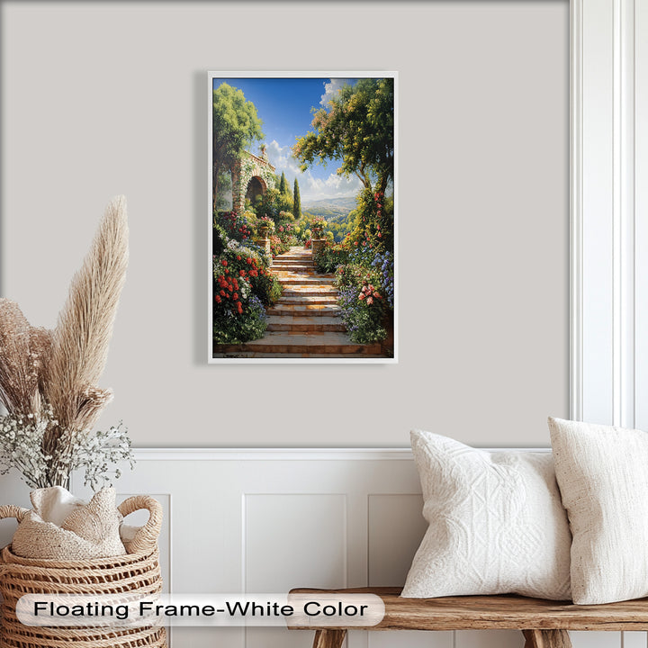 Garden of Eternal Bloom – Renaissance Oil Painting