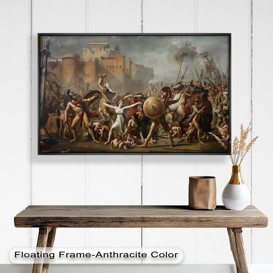 The Sabine Women Intervene – Classicism Oil Painting