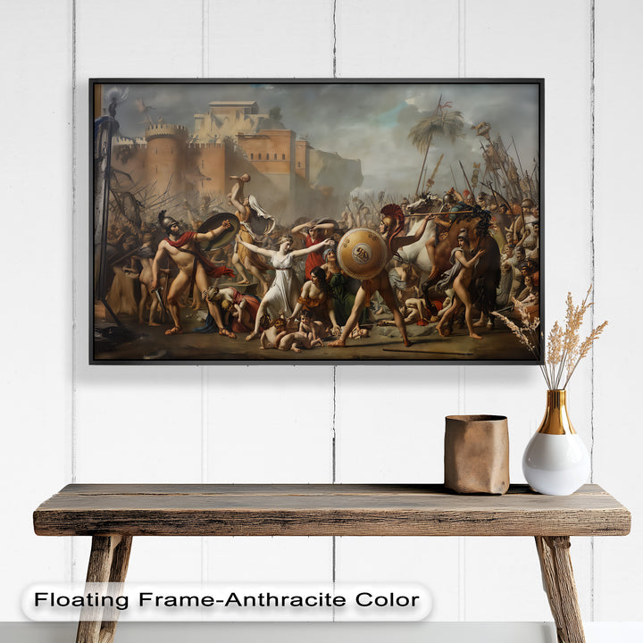 The Sabine Women Intervene – Classicism Oil Painting