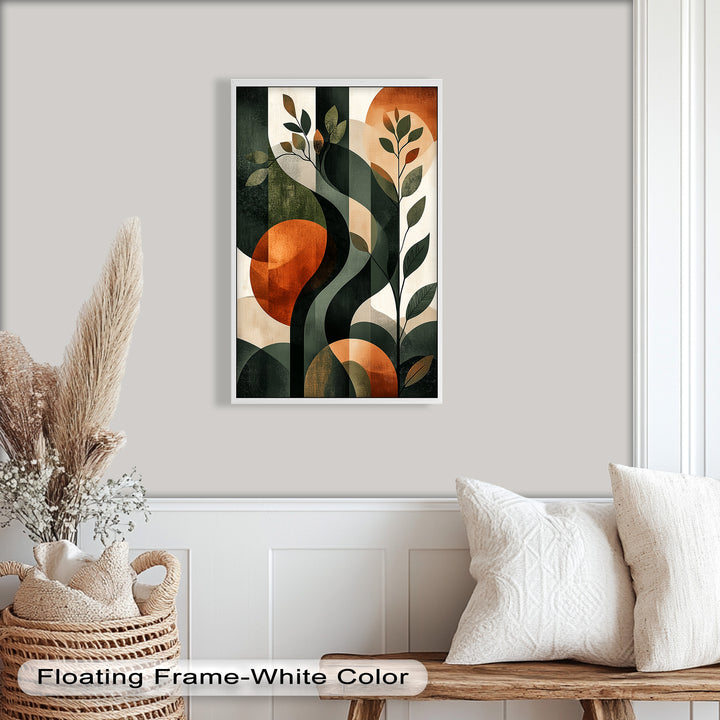 Twilight Grove – Abstract Botanical Oil Painting