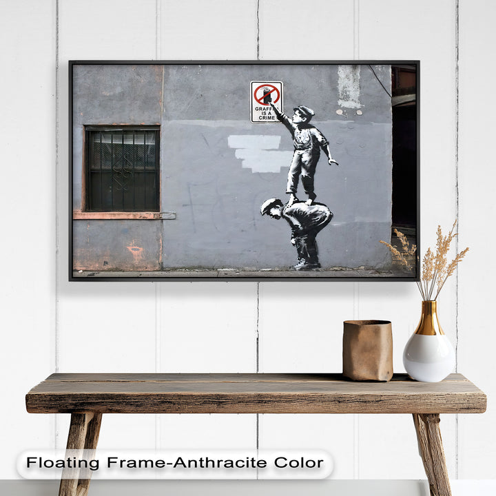 Climb for Expression – Banksy Oil Painting