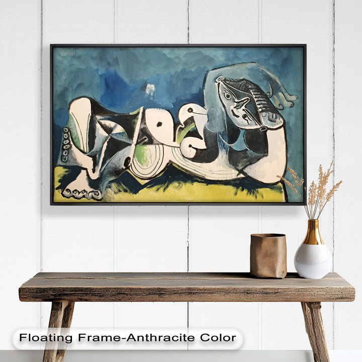 Reclining Abstraction – Picasso Nude Oil Painting