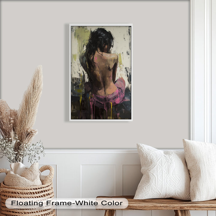 Whispers of Silence – Contemporary Figurative Nude Oil Painting