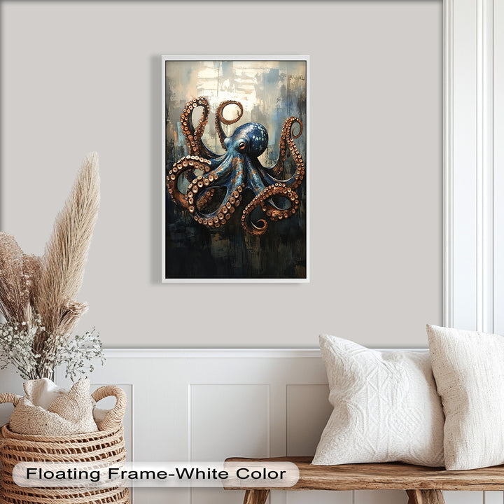 Deep Sea Octopus - Animal Oil Painting