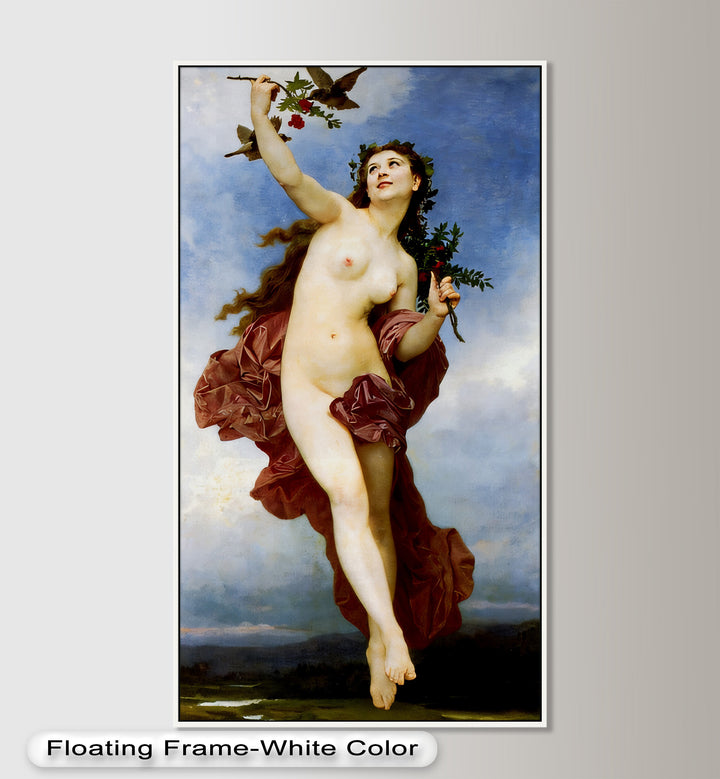Goddess of the Air – Mythological Renaissance Oil Painting