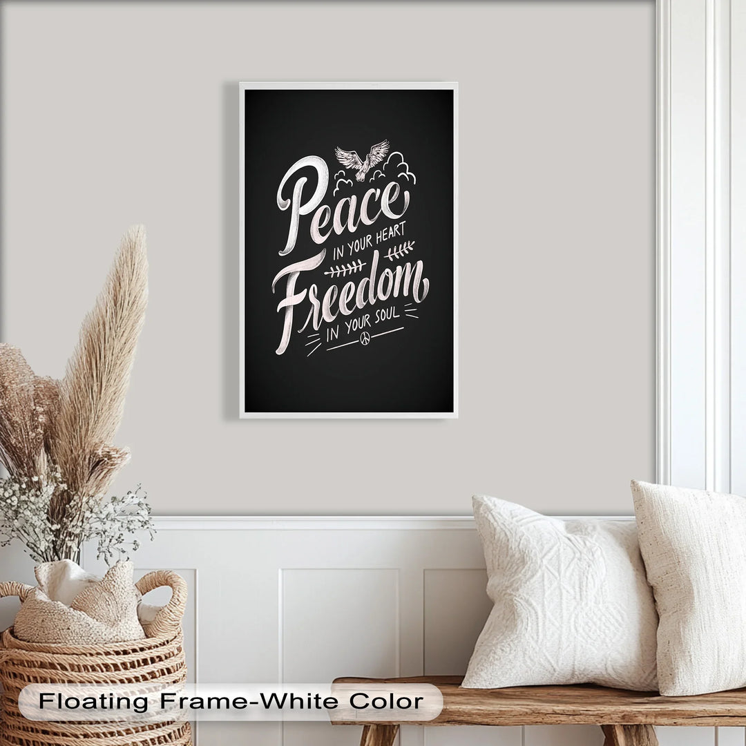 Peace and Freedom Wall Art – Oil Painting - MyPhotoStation