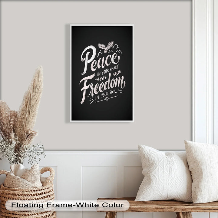 Peace and Freedom Wall Art – Oil Painting - MyPhotoStation
