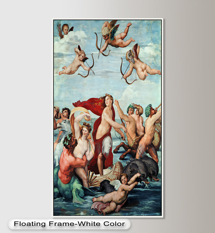 Triumphzug der Venus – Mythologisches Ölgemälde der Renaissance