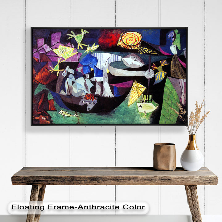 The Bathers by Pablo Picasso – Surreal Abstract Oil Painting