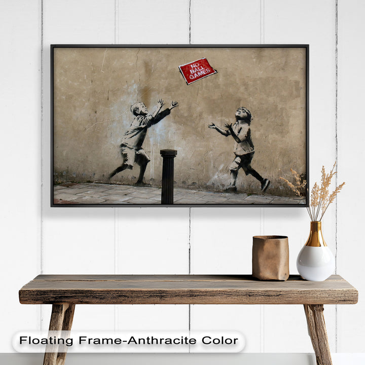 No Ball Games – Banksy Oil Painting