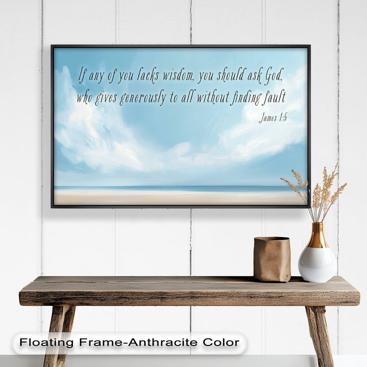 Serene beach-inspired wall art with a calming color palette.
