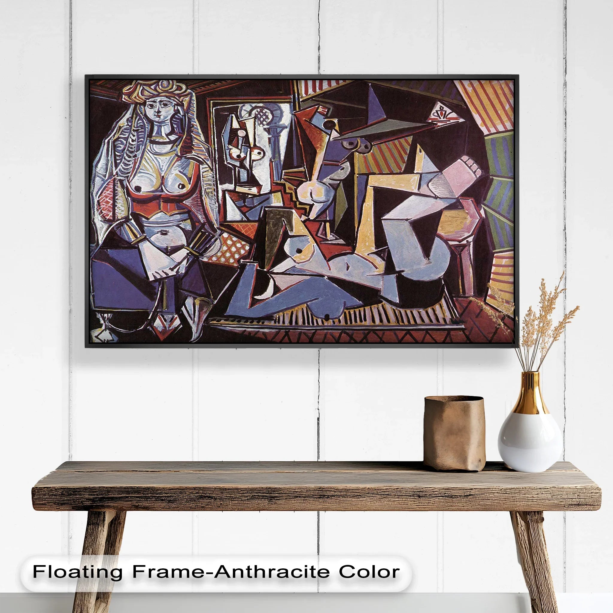 Les Femmes d'Alger by Picasso – Famous Cubist Oil Painting