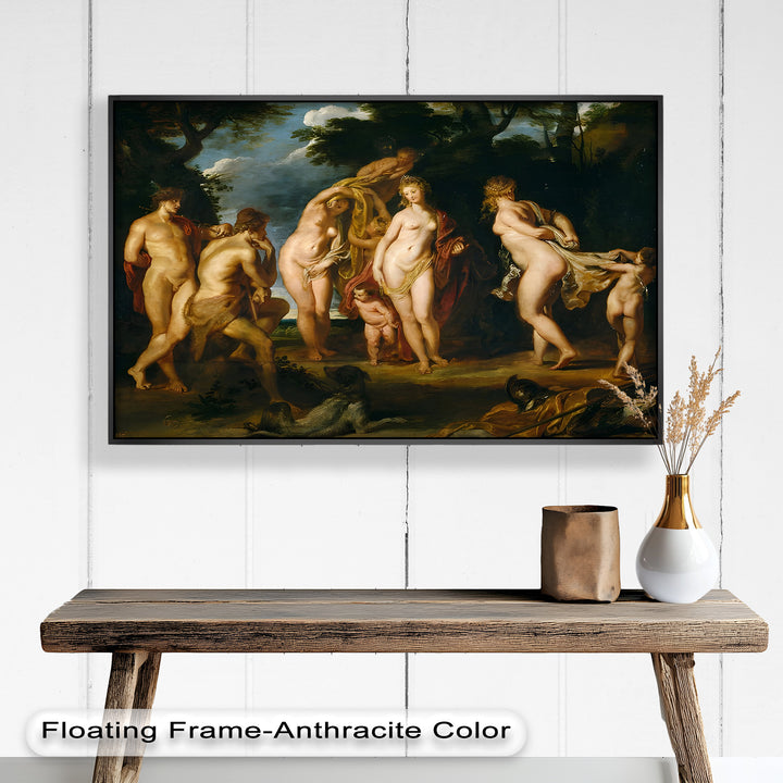 The Judgment of Paris – Mythological Renaissance Oil Painting