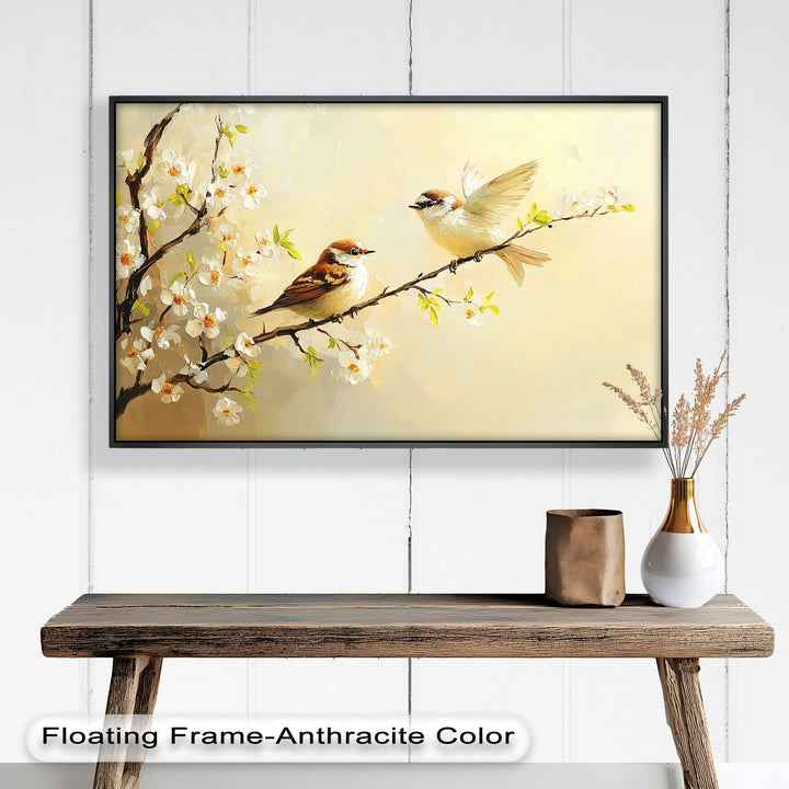 Spring Conversation – Animal Oil Painting