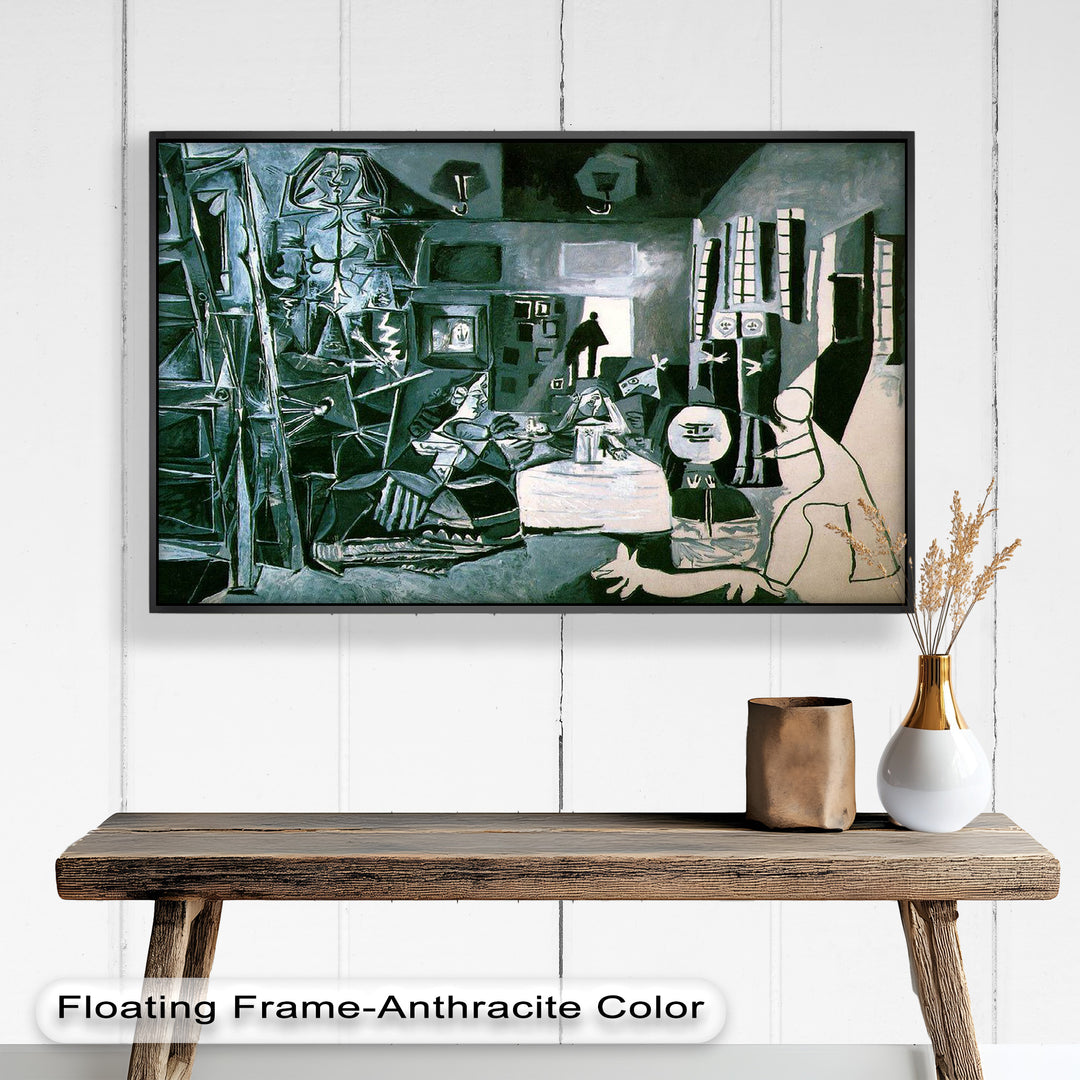 Las Meninas Reimagined by Pablo Picasso – Cubist Oil Painting