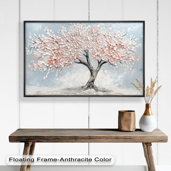 Blossoming Cherry Tree – Floral Oil Painting