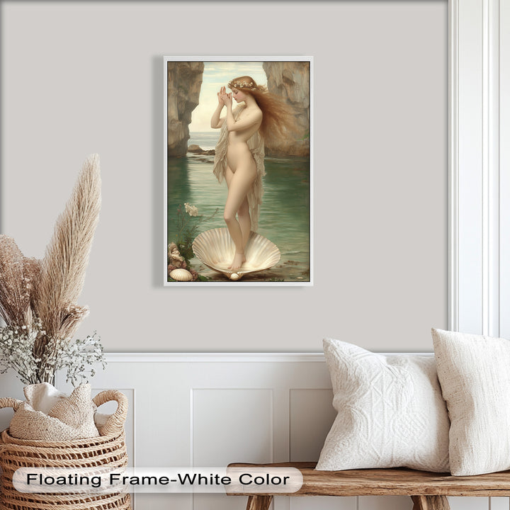 Birth of Grace – Renaissance-Inspired Venus Oil Painting