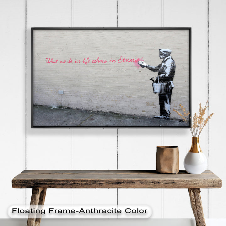 Echoes in Eternity – Banksy Oil Painting
