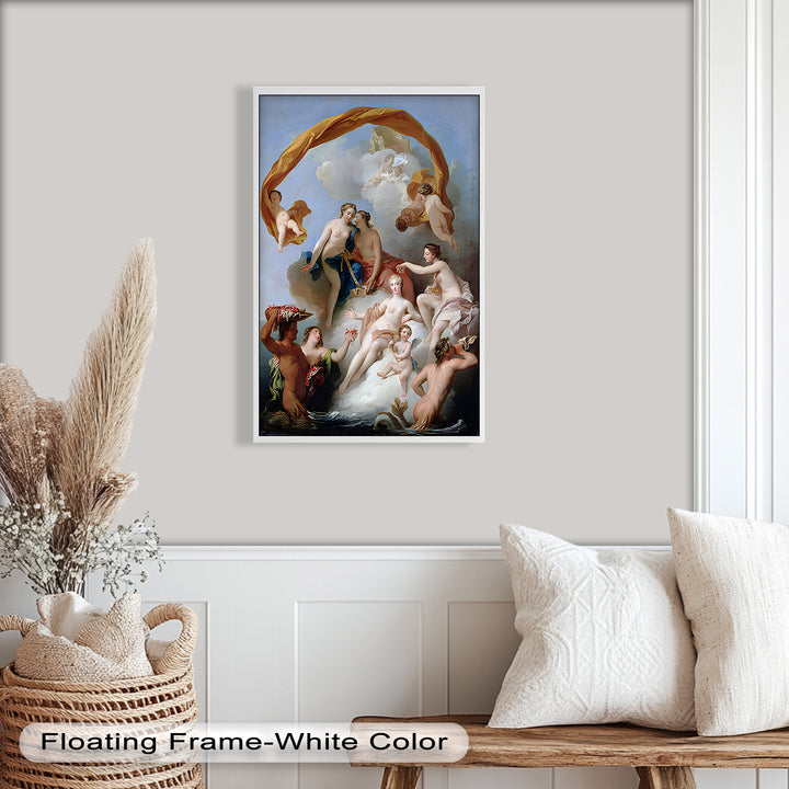 Triumph of Venus – Mythological Renaissance Nude Oil Painting
