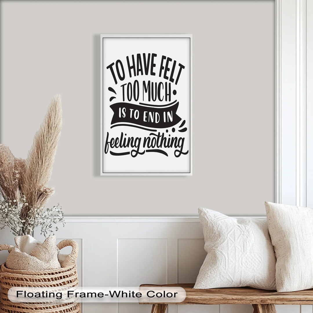 To Have Felt Too Much – Emotional Oil Painting - MyPhotoStation