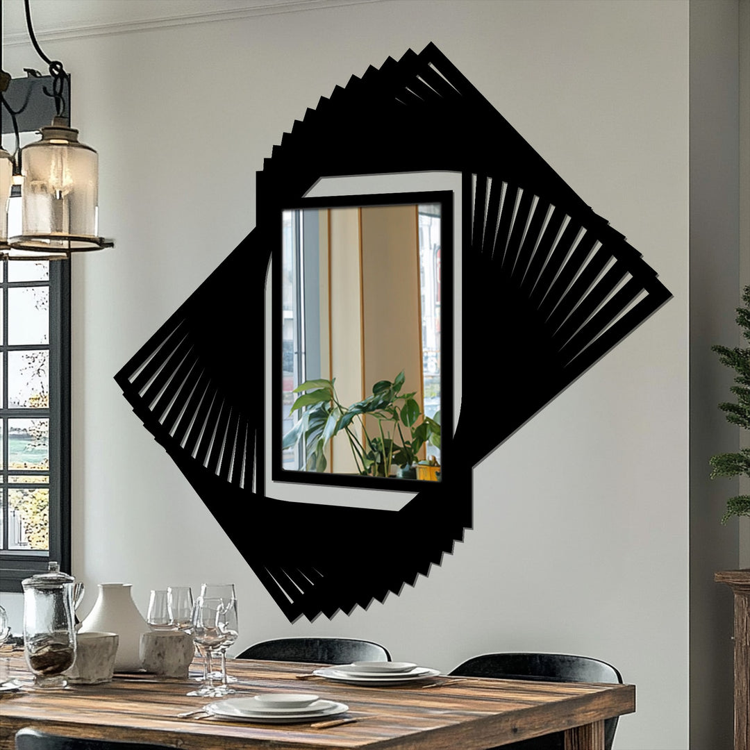 rotating frame floor mirror