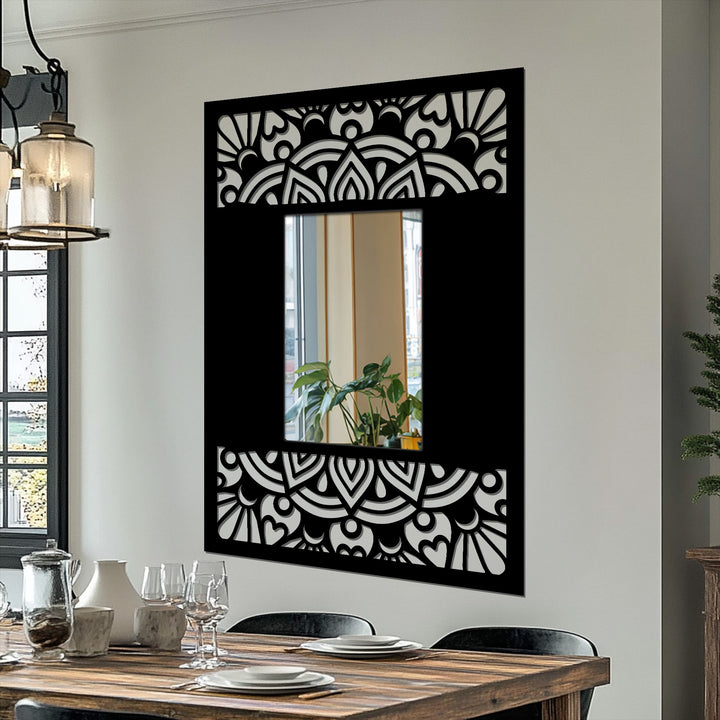 contemporary ornamental mirror