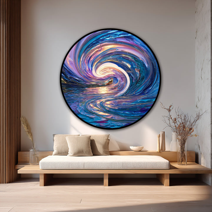 statement round wall art
