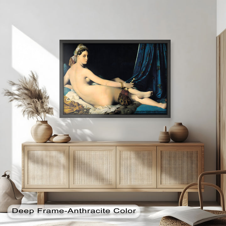 La Grande Odalisque – Exotische Eleganz Historisches Ölgemälde