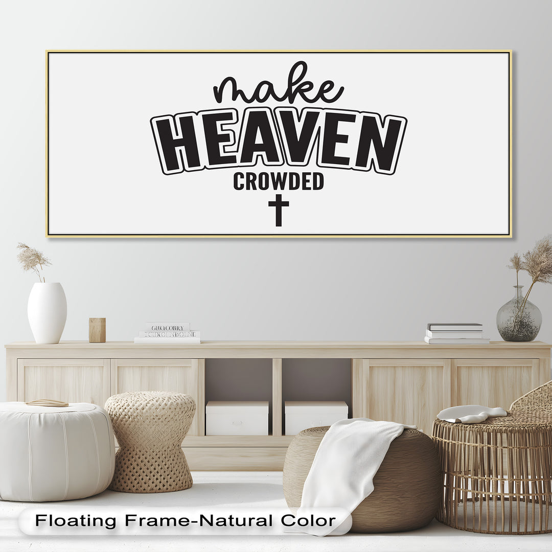 Make Heaven Crowded – Christliches Ölgemälde