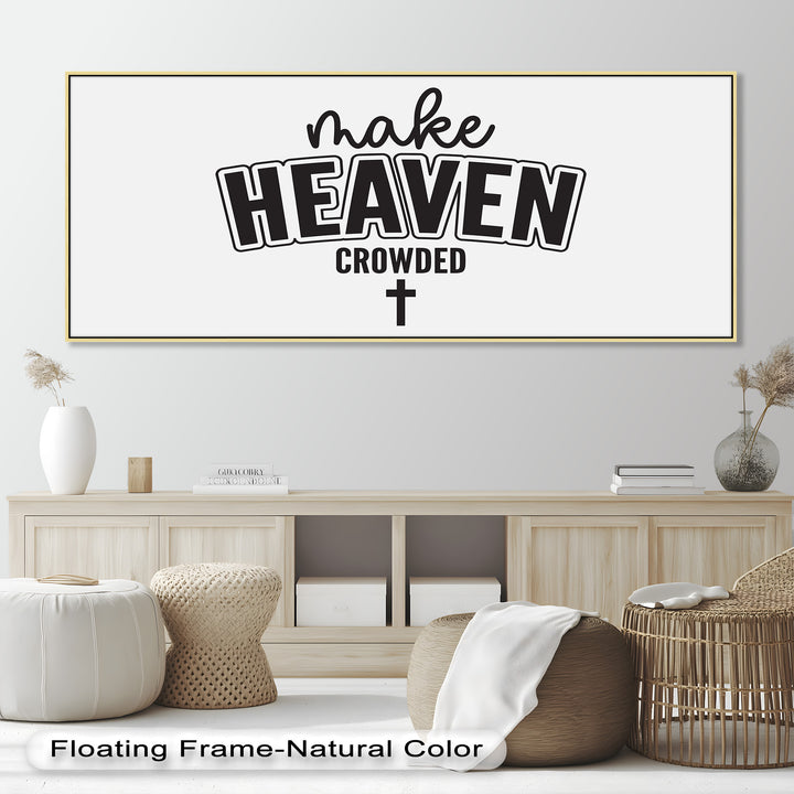 Make Heaven Crowded – Christliches Ölgemälde