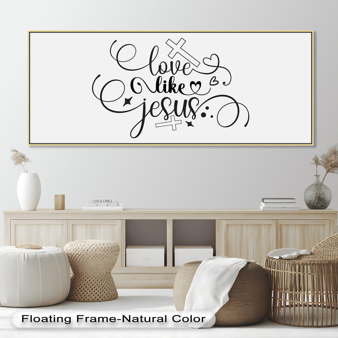 Love Like Jesus – Christian Oil Painting