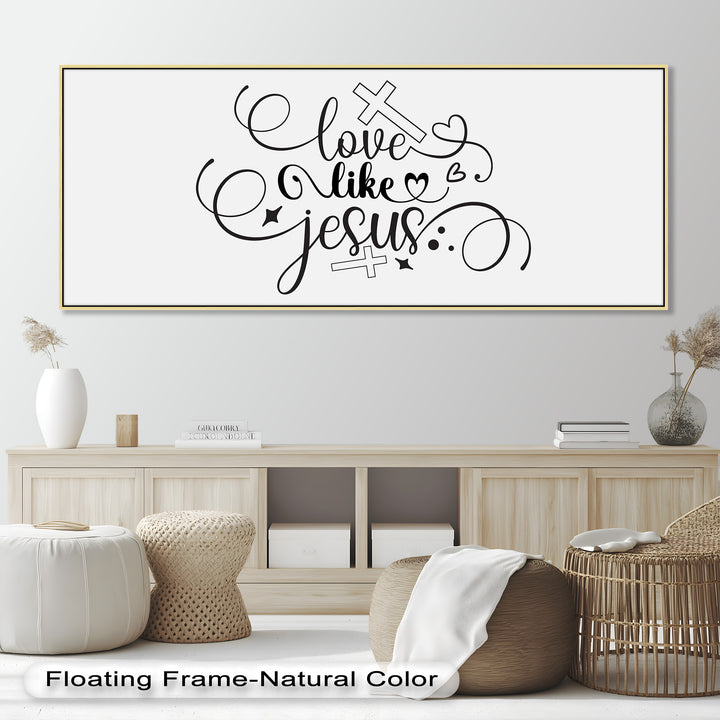 Love Like Jesus – Christian Oil Painting