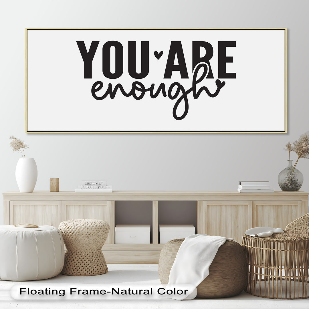 You Are Enough – Modern Oil Painting