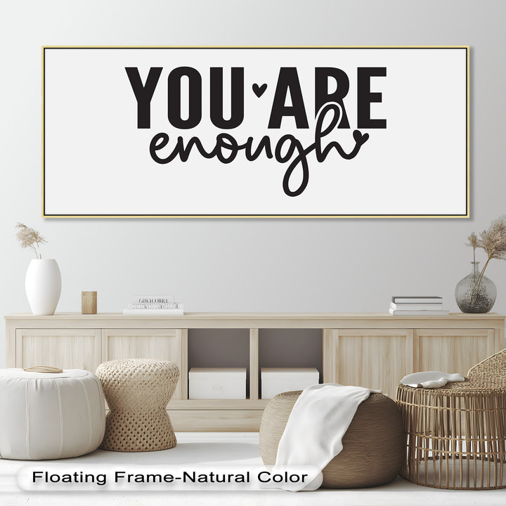 You Are Enough – Modern Oil Painting