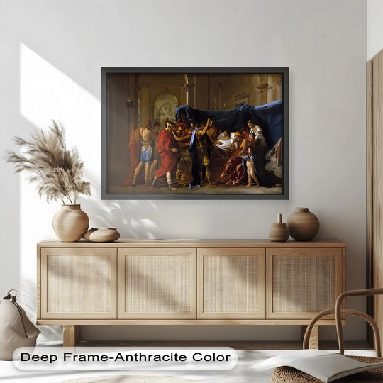 Farewell to the Hero – Classicism Oil Painting - MyPhotoStation