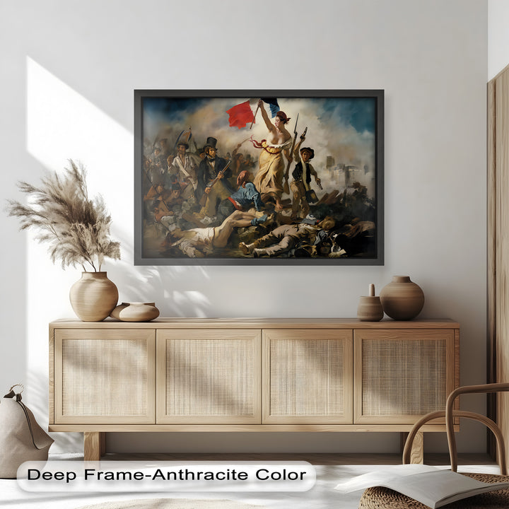 Liberty Leading the People – Classicism Oil Painting