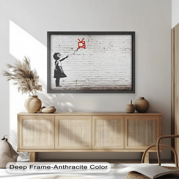 Unplugged Dreams – Banksy Oil Painting