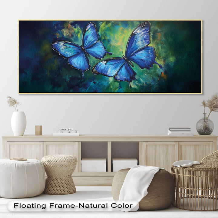 Dance of the Blues – Animal Oil Painting