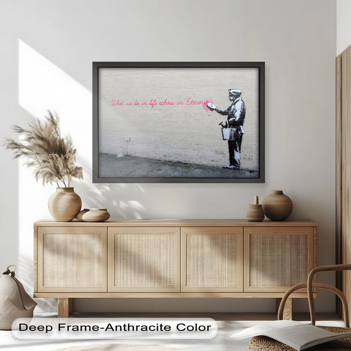 Echoes in Eternity – Banksy Oil Painting